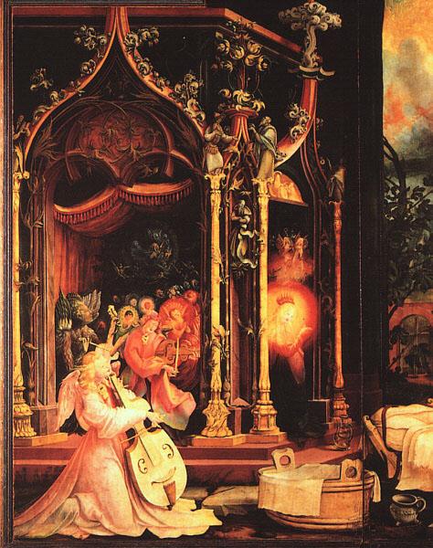  Matthias  Grunewald The Isenheimer Altarpiece Sweden oil painting art